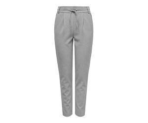 ONLY - ONLPOPTRASH-ELISE EASY MELANGE PANT NOOS Light Grey Melange - Gr. - 32