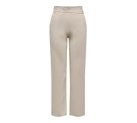 Only Anzughose POPTRASH Straight Leg mit breitem Bund Sand Größe XL/32