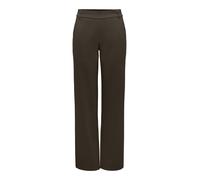 Anzughose ONLY "ONLPOPTRASH LIFE MW STRAIGHT PANT PNT", Damen, Gr. XL (42), Länge 30, delicioso, Milano Rib, Obermaterial: 63% Viskose, 32% Nylon, 5% Elasthan, unifarben, normal, Hosen Anzughose, Visk