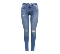 Only Skinny-fit-Jeans ONLPOWER LIFE MID PUSH M, Länge 34 blau Damen Röhrenjeans Jeans M, Länge 34 blue, denim