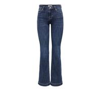 Only ONLPOWER MID FLARED PUSHUP DNM GEN332 Jeans blau in XL