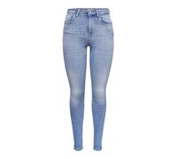 ONLY Skinny Fit Jeans aus Baumwoll-Mix Modell 'POWER' in Jeansblau, Größe S/32