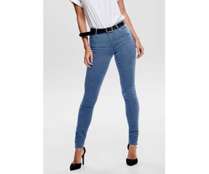 ONLY "ONLRAIN LIFE REG SKINNY DNM" mit Gürtelschlaufen (32258840-M) medium blau denim
