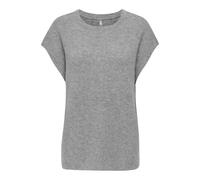 ONLY - ONLRENE LIFE SL LOOSE VEST CC KNT medium grey melange - Gr. - L