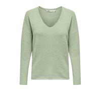 ONLY - ONLRICA L/S V-NECK PULLO KNT NOOS Laurel Green - Gr. - L