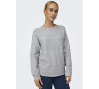 Only Rica Life O Neck Sweater Grau XS Frau (Herstellerartikelnummer: 15204279-LightGreyMelange-XS)