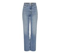 Only Riley Life Ex HW Straight Fit Jeans in Gr. 2632 in Blau