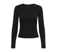 ONLY - ONLRILEY O-NECK L/S TOP JRS NOOS Black - Gr. - XS