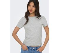 ONLY - ONLRILEY S/S TOPJRS NOOS Grau - Gr. - L