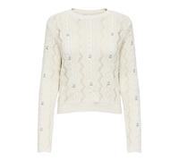 ONLY - ONLRITA LIFE LS EMBR CABLE KNT NOOS Ecru - Gr. - XL