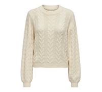 ONLY Strickpullover ONLRUBINA Ls Cable O-Neck KNT Noos Whitecap Gray Größe M