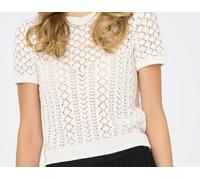 ONLY Damen Onlsaga Life O-Neck Cc KNT Pullover, Cloud Dancer, S EU