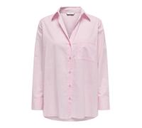 ONLY - ONLSALINA L/S SHIRT WVN NOOS pink lady - Gr. - XL