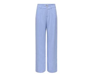 ONLY - ONLSIESTA MW LINEN BL PLEAT WIDE PNT Vista Blue - Gr. - 32