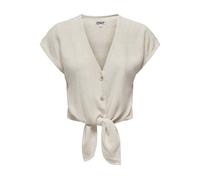 ONLY - ONLSIESTA SS KNOT LIN BL SHIRT PNT NOOS moonbeam - Gr. - L