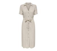 ONLY - ONLSIESTA SS LIN BL SHIRT DRESS PNT NOOS moonbeam - Gr. - S
