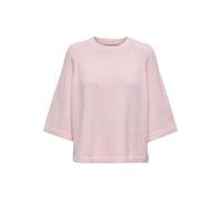 Only Strickpullover Onlsimoni (SIMONI) 3/4-Arm Oversized Rosa XL
