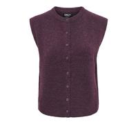 ONLY - ONLSIMONI VEST KNT NOOS Mauve Wine - Gr. - XL