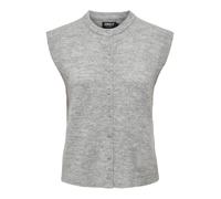 ONLY - ONLSIMONI VEST KNT NOOS Medium Grey Melange - Gr. - XS