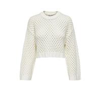 ONLSMILLA SHORT PULLOVER L/S KNT NOOS - L