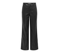 ONLY Kunstlederhose in Schwarz - Größe M/L32 | Damenhosen