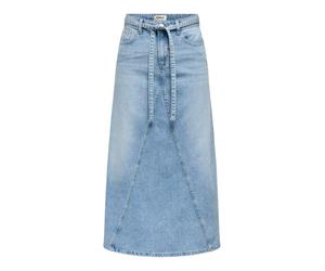 ONLY ONLSOPHIA BELT HW MAXI DNM SKIRT MAS Damen | LIGHT BLUE DENIM | M