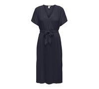 ONLY ONLSTACIA NICE SS PLISSE DRESS LIFE WVN,Night Sky,XS
