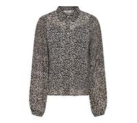 ONLY - ONLSTAR LIFE L/S PLISSE SHIRT WVN black - Gr. - L