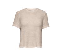 ONLY - ONLSUNNY S/S PULLOVER KNT NOOS Pumice Stone - Gr. - L