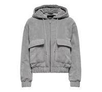 ONLY Cordjacke ONLSUVA CORDUROY PAD SHORT JACKET Damen Regular Fit Grau (Plum Kitten) L