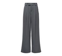 ONLY - ONLSVEA MW MEL WIDE PANT TLR Dark Grey Melange - Gr. - 32