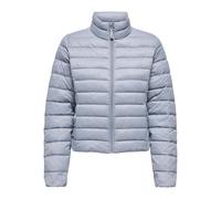 Outdoorjacke ONLY "ONLTAHIA LW QUILTED JACKET OTW NOOS", Damen, Gr. M, tradewinds, Web, Obermaterial: 100% Nylon, unifarben, regular fit kurz, eingefasste Kante, Jacken Outdoorjacke (73917445-M) trade