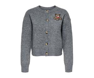 ONLY ONLTEDDY LS CARDIGAN EX KNT Damen | MEDIUM GREY MELANGE | S