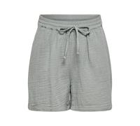 Only Relaxed Fit Shorts aus reiner Baumwolle Modell 'THYRA' in Schilf, Größe XL