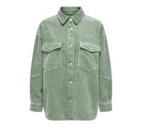 ONLY Onltiggy L/S Cord Shacket PNT Noos | Locker geschnitten fit, Langarm, Lang, Casual, Bei max. 30 grad waschen