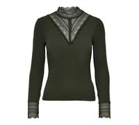 ONLY ONLTILDE L/S HIGH Neck LACE TOP JRS NOOS