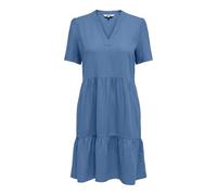 ONLY Onltiri-Goa Ss V-NEC Lin Bl Dress Cc PNT