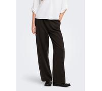Schlupfhose ONLY "ONLTIZANA COTTON LOOSE PANTS WVN NOOS", Damen, Gr. L (40), N-Gr, braun (chocolate torte), Web, Obermaterial: 100% Baumwolle, unifarben, regular fit knöchellang, Hosen Schlupfhose (95