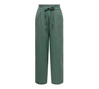 Only Schlupfhose ONLTIZANA COTTON LOOSE PANTS Damen 100% Baumwolle Gr. M (38) balsam grün