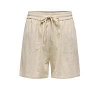 ONLY - ONLTIZANA STRING COTTON SHORTS WVN silver lining - Gr. - S