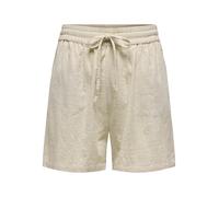 ONLY - ONLTIZANA STRING COTTON SHORTS WVN silver lining - Gr. - S
