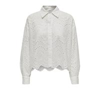 ONLY - ONLVALAIS L/S SHIRT WVN NOOS Cloud Dancer - Gr. - L