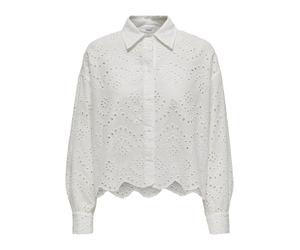 ONLY - ONLVALAIS L/S SHIRT WVN NOOS Cloud Dancer - Gr. - L