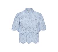ONLY - ONLVALAIS S/S SHIRT WVN NOOS Cashmere Blue - Gr. - XL