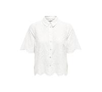 ONLY - ONLVALAIS S/S SHIRT WVN NOOS Cloud Dancer - Gr. - XL