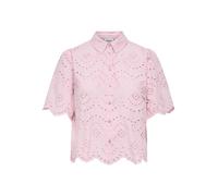ONLY - ONLVALAIS S/S SHIRT WVN NOOS Pink Lady - Gr. - S
