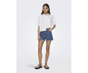 ONLY - ONLVEGA HW MOM DNM SHORTS NOOS Medium Blue Denim - Gr. - S