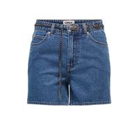 ONLY ONLVEGA MB WEST BELT SHORTS DNM GUA Damen | MEDIUM BLUE DENIM | M