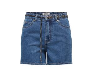 ONLY ONLVEGA MB WEST BELT SHORTS DNM GUA Damen | MEDIUM BLUE DENIM | S