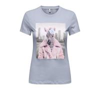 ONLY Onlvibe Life S/S Glasses Top Box JRS